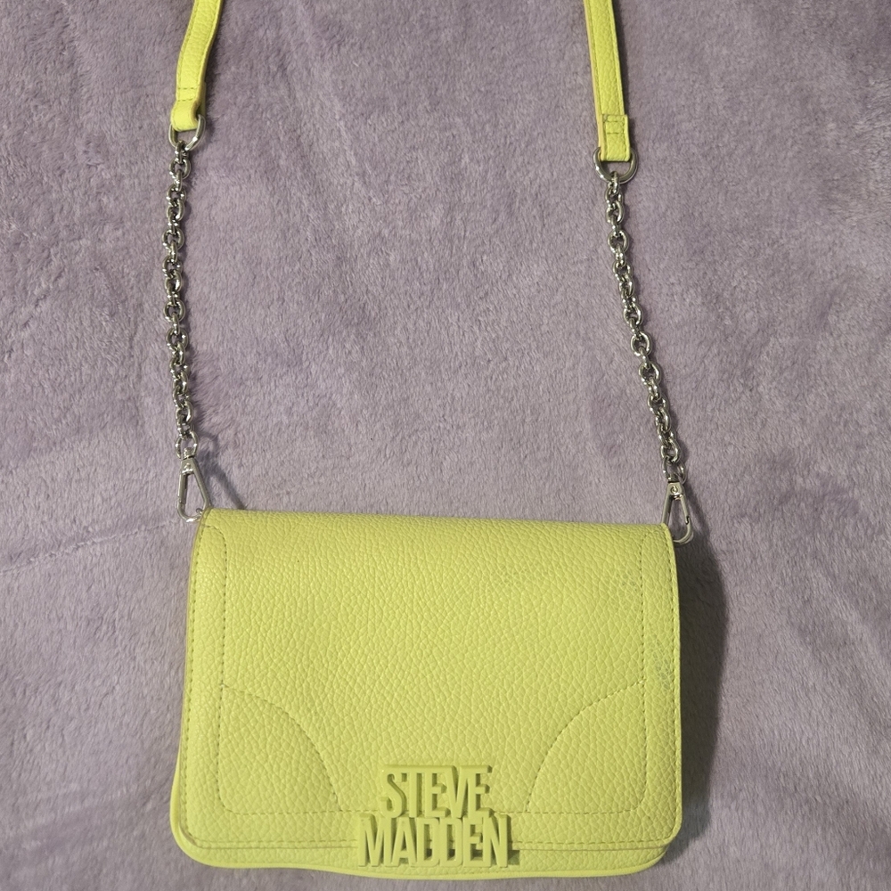Steve Madden Vibrant Yellow Crossbody Bag